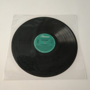 33RPM Premium bảo vệ phẳng Poly Vinyl Record Vỏ ngoài tay áo