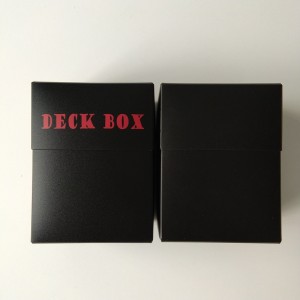 80+ Poly Black Deck Box cho Pokemon / Yu-Gi-Oh và Magic Card
