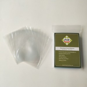 Crystal Clear Pro-fit Thẻ tiêu chuẩn Tay áo 63,5x88mm